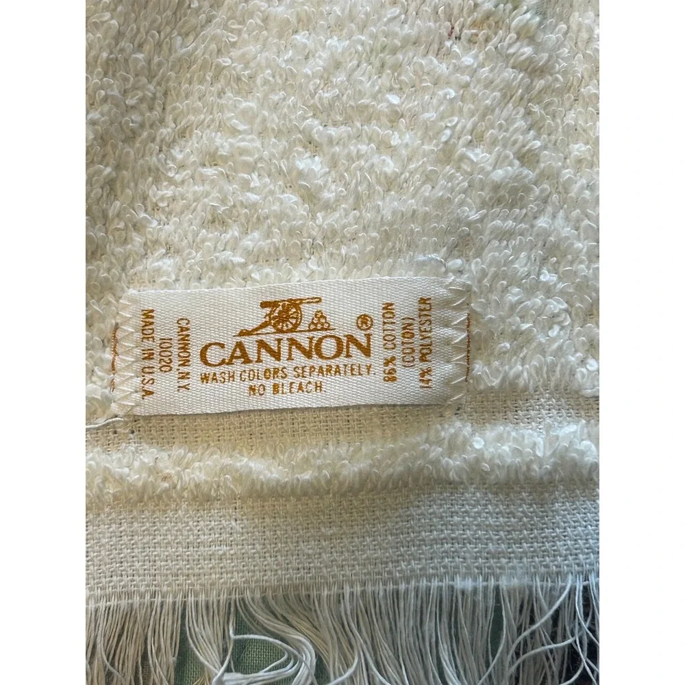 NEW VTG Cannon Christmas Tree Towel Made in USA Franco Kitchen Farmhouse Decor